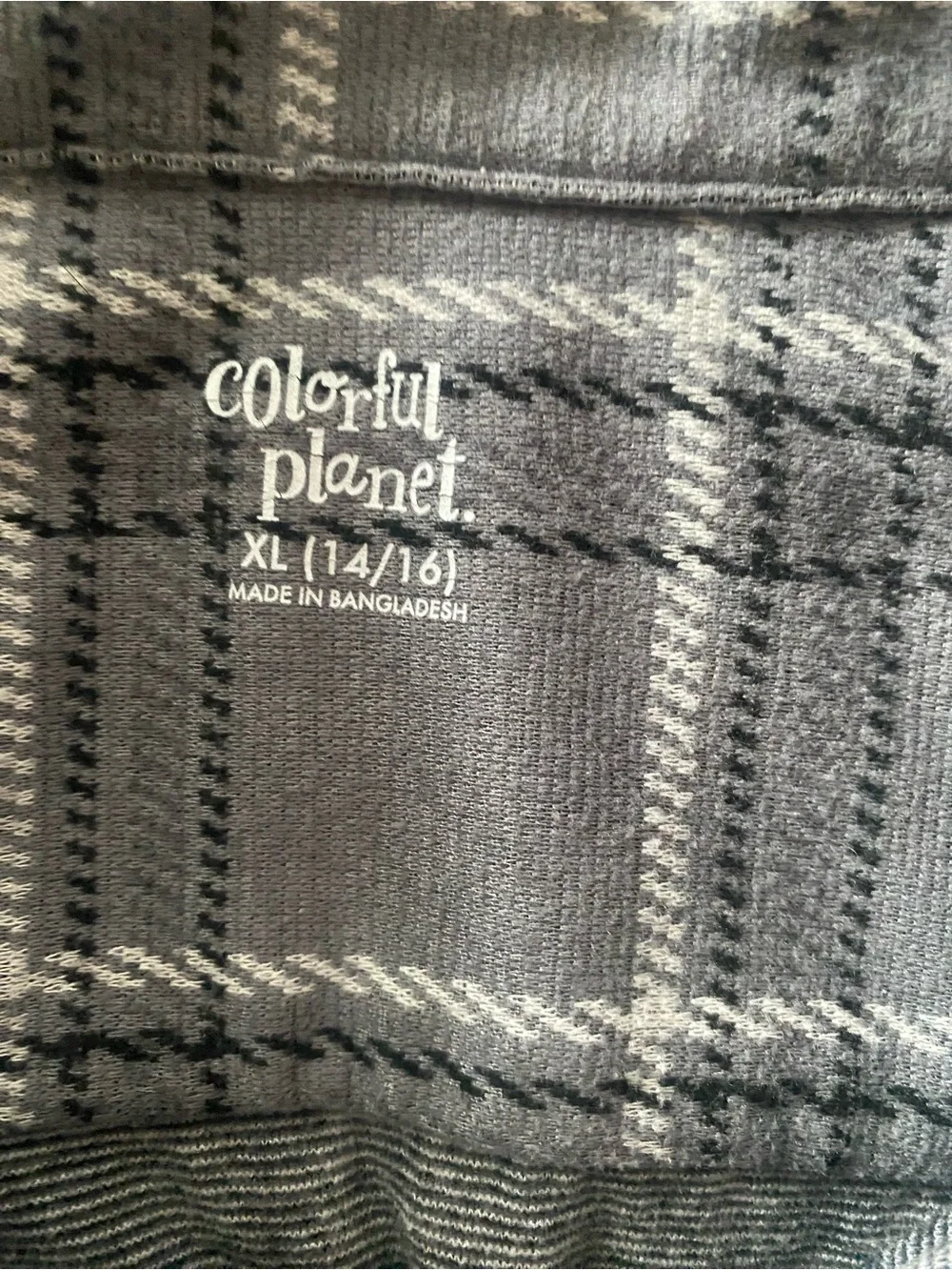 Children's Gray Plaid Lightweight Shirt Jacket - Colorful Planet